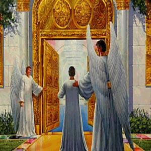 دروازه بهشت و فرشتگان